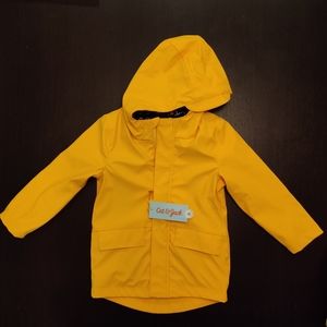NWT Cat & Jack Lined Raincoat, 3T